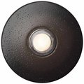 Newhouse Hardware 2-1/2" Round Oil Rubbed Bronze Lighted Door Chime Button ORB5WL